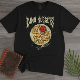 Metal Dino Nuggets T Shirt Gift For Nature Lover