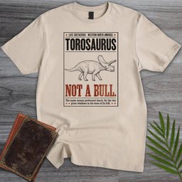 No Bull Torosaurus T Shirt Gift For Nature Lover