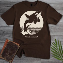Moonlit Breach Orca T Shirt Gift For Nature Lover
