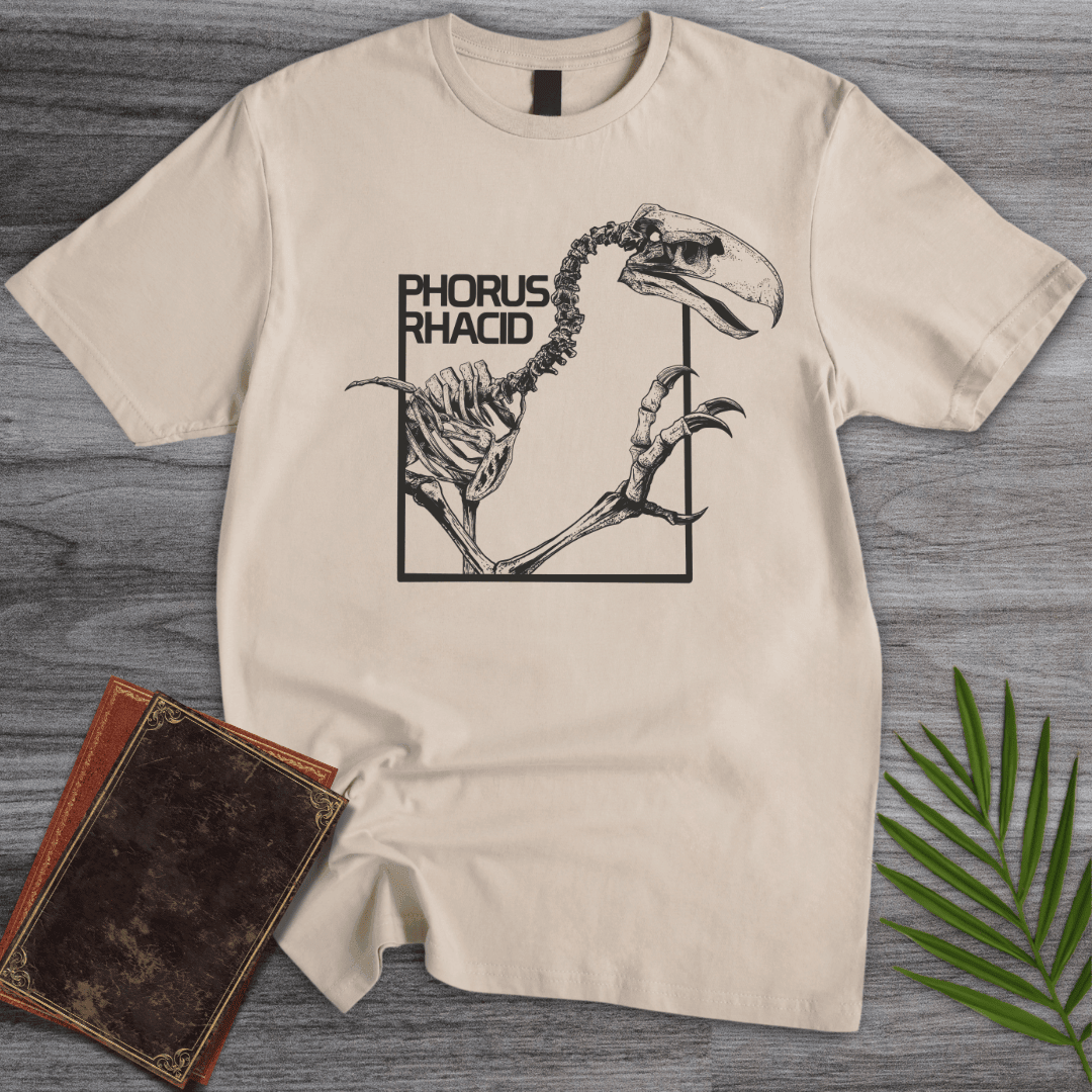 Phorusrhacid Birds Of Terror T Shirt Gift For Nature Lover