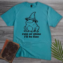 Rain Or Shine Frog T Shirt Gift For Frog Lover