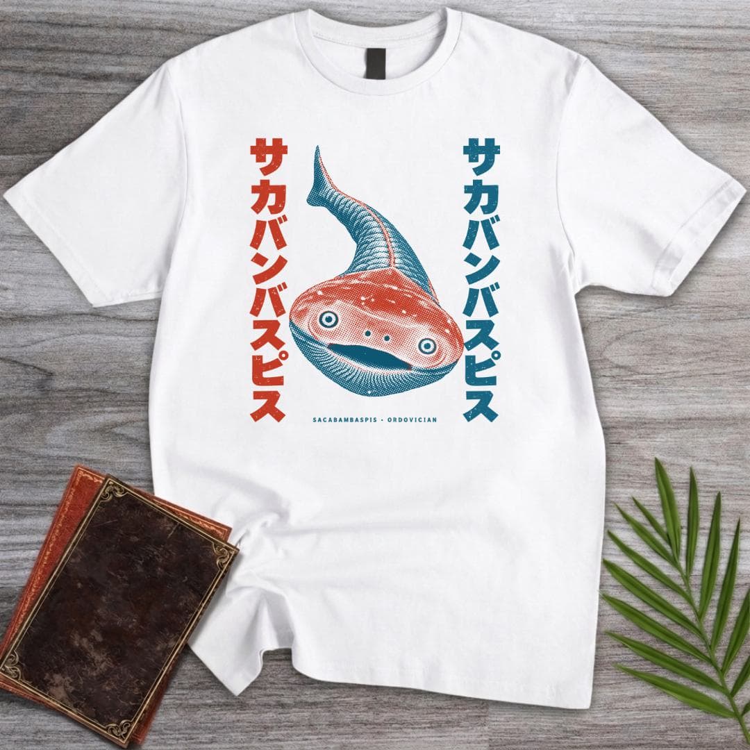 Sacabambaspis The Smiling Fossil T Shirt Gift For Nature Lover