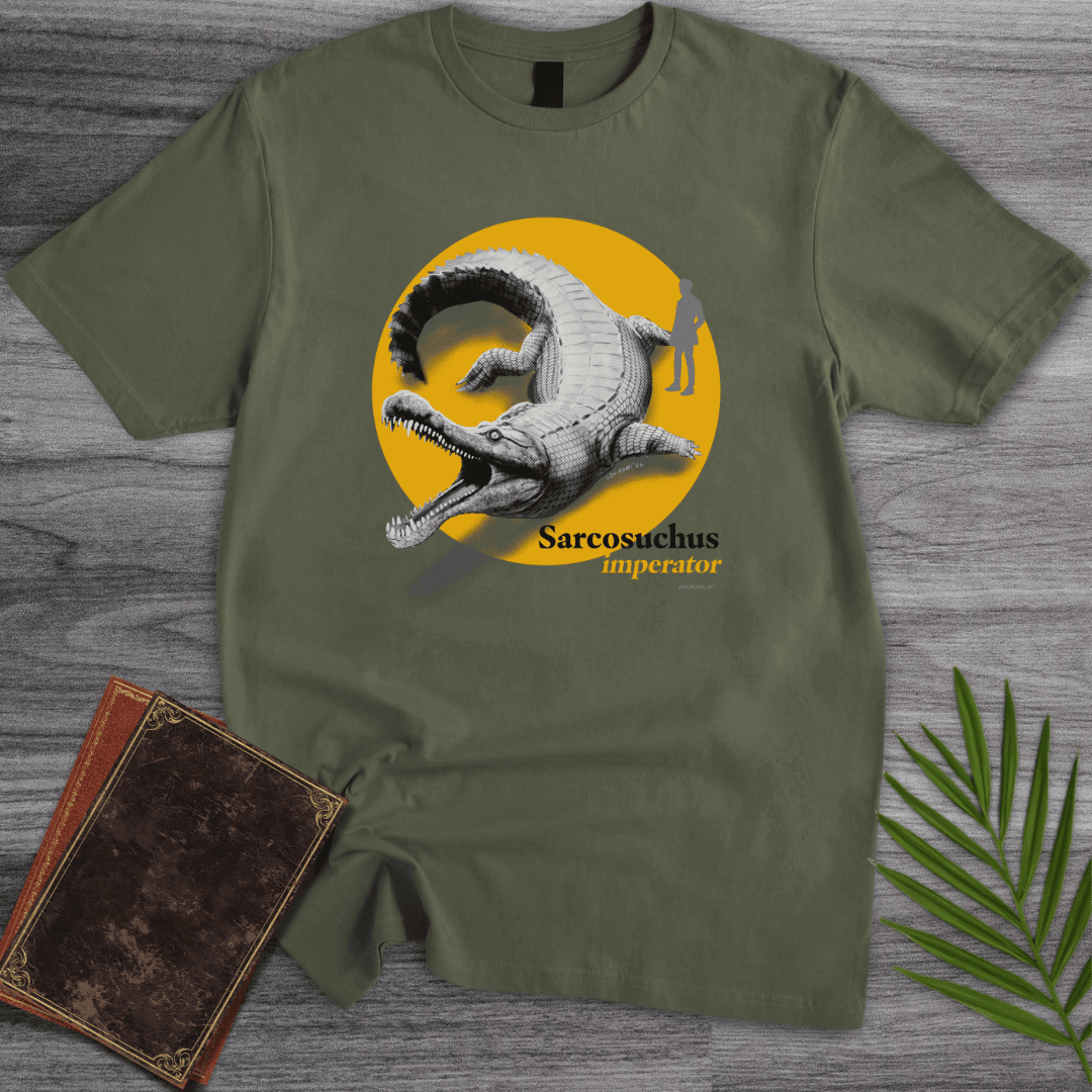 Sarcosuchus River Giant T Shirt Gift For Nature Lover