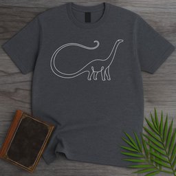 Single Stroke Diplodocus T-Shirt