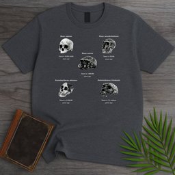 Skulls Of Progress T Shirt Gift For Nature Lover