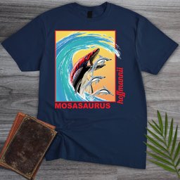 Mosasaurus Tidal Fury Rising T Shirt Gift For Nature Lover