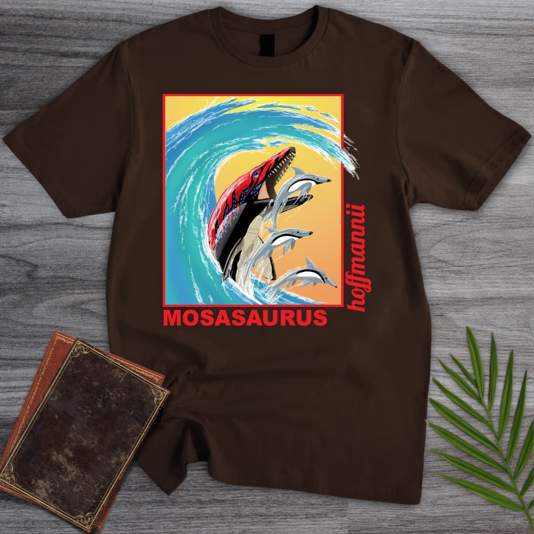 Mosasaurus Tidal Fury Rising T Shirt Gift For Nature Lover