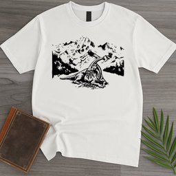 Simple Chillin Hadrosauridae T Shirt Gift For Nature Lover
