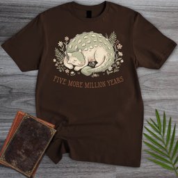 Slumbering Ankylosaur T Shirt Gift For Nature Lover
