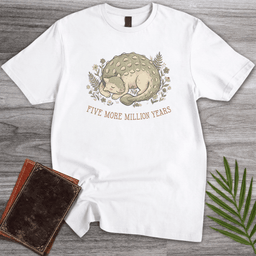 Slumbering Ankylosaur T Shirt Gift For Nature Lover