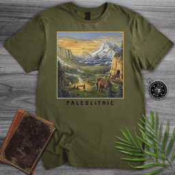 Paleolithic Ancient Settlement T Shirt Gift For Nature Lover