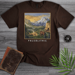 Paleolithic Ancient Settlement T Shirt Gift For Nature Lover
