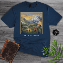 Paleolithic Ancient Settlement T Shirt Gift For Nature Lover