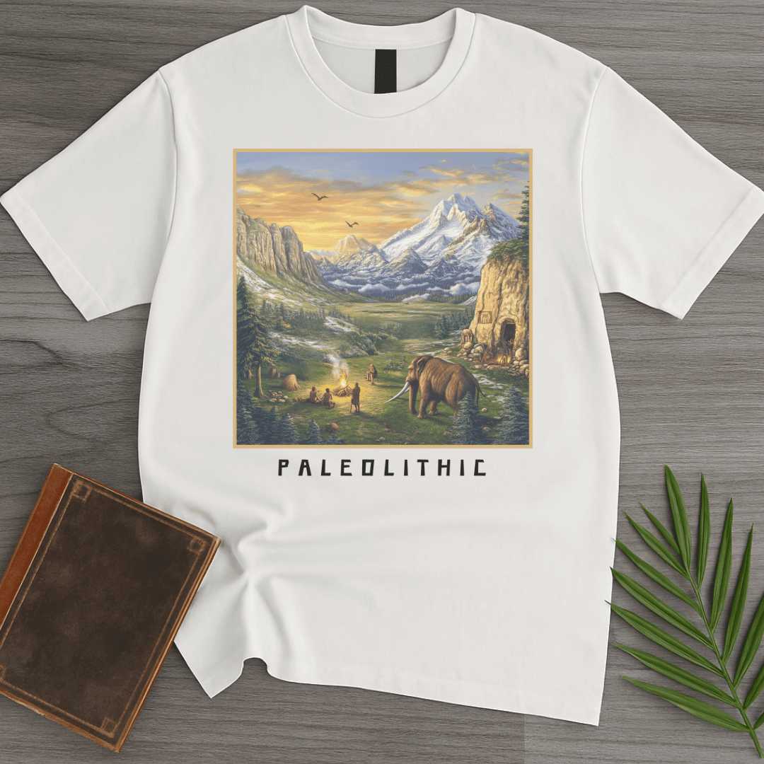 Paleolithic Ancient Settlement T Shirt Gift For Nature Lover