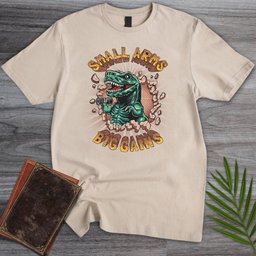 Small Arms Big Gains T Shirt Gift For Nature Lover
