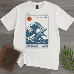 Mosasaur Wave T Shirt Gift For Nature Lover