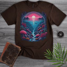 Retro Coral Ocean Environment T Shirt Gift For Nature Lover