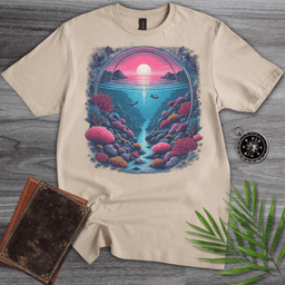Retro Coral Ocean Environment T Shirt Gift For Nature Lover