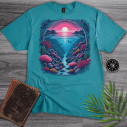 Retro Coral Ocean Environment T Shirt Gift For Nature Lover