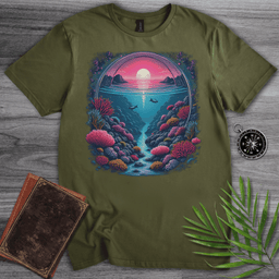 Retro Coral Ocean Environment T Shirt Gift For Nature Lover