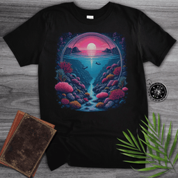 Retro Coral Ocean Environment T Shirt Gift For Nature Lover