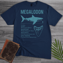 Megalodon Leviathan Of The Shallows T Shirt Gift For Nature Lover