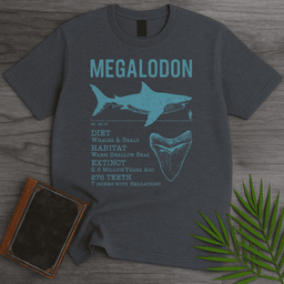 Megalodon Leviathan Of The Shallows T Shirt Gift For Nature Lover