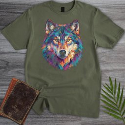 Spectrum Gray Wolf T Shirt Gift For Nature Lover