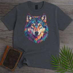 Spectrum Gray Wolf T Shirt Gift For Nature Lover