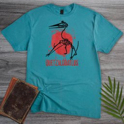 Red Painted Quetzalcoatlus T Shirt Gift For Nature Lover