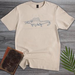 Sailback Frog Spinosaurus T Shirt Gift For Frog Lover