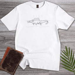 Sailback Frog Spinosaurus T Shirt Gift For Frog Lover