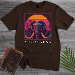 Megafauna Mammoth At Dusk T Shirt Gift For Nature Lover