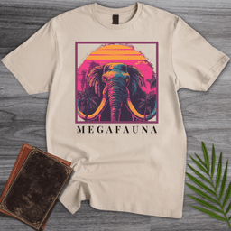 Megafauna Mammoth At Dusk T Shirt Gift For Nature Lover