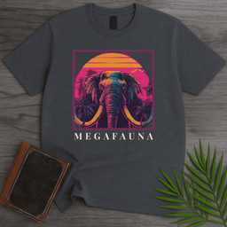 Megafauna Mammoth At Dusk T Shirt Gift For Nature Lover