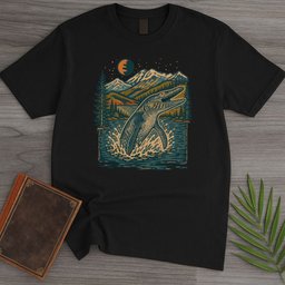 Mosasaur Mountain Tide T Shirt Gift For Nature Lover