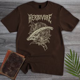 Metal Parasaurolophus Ferns T Shirt Gift For Nature Lover