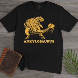 Old School Ankylosaurus T Shirt Gift For Nature Lover