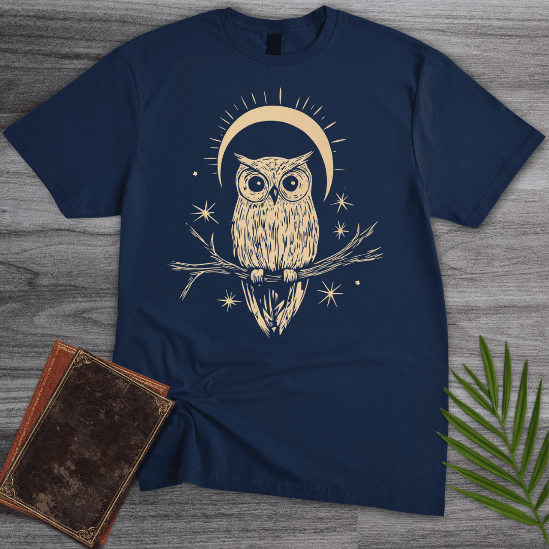 Night Owl Moonlight T Shirt Gift For Nature Lover