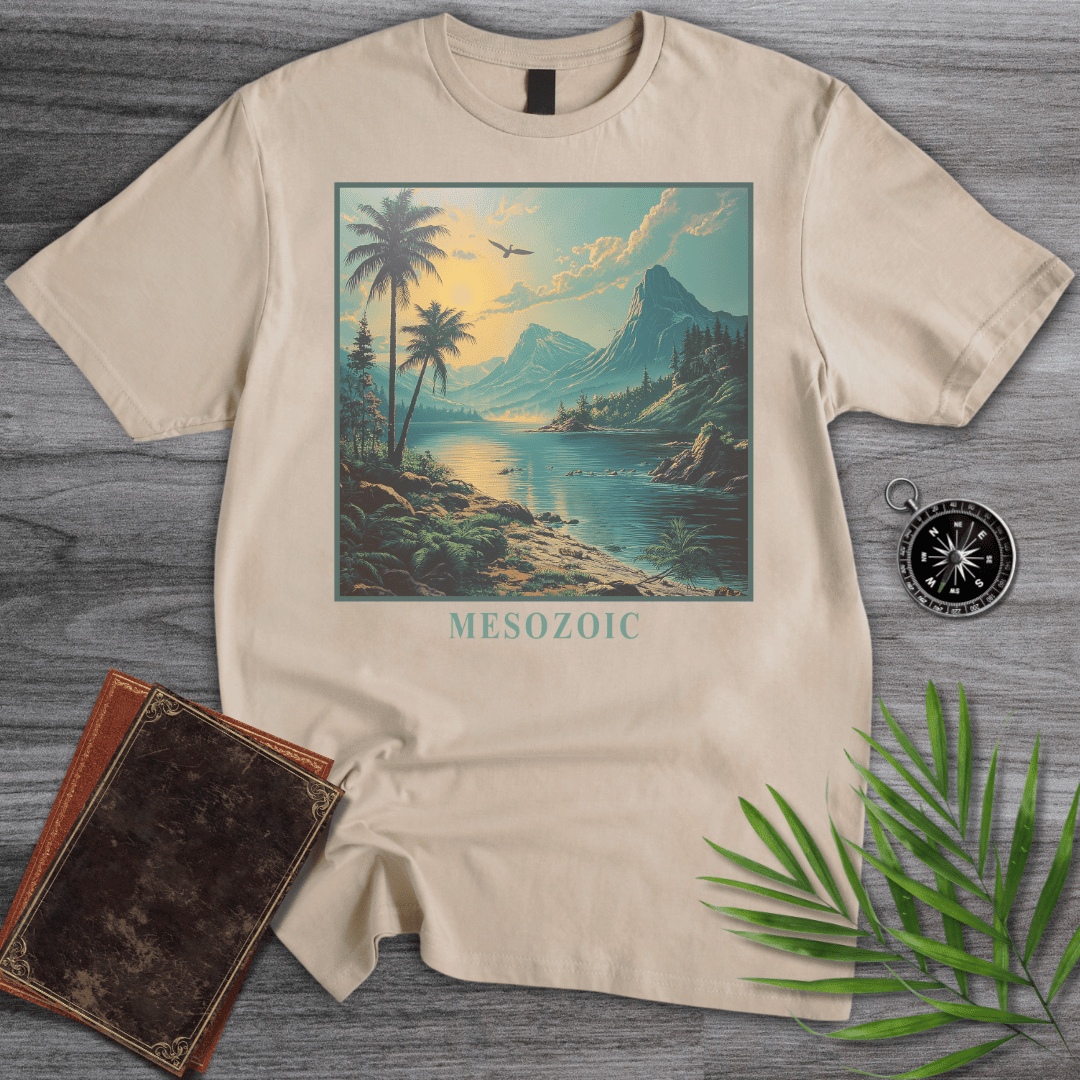 Mesozoic Environment Graphic T Shirt Gift For Nature Lover