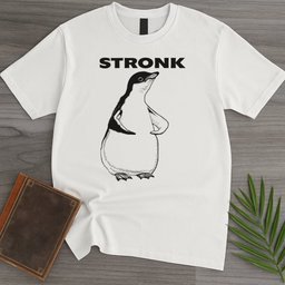 Penguin Stronk T Shirt Gift For Nature Lover