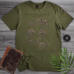 Paleontology Fossil Education T Shirt Gift For Dinosaur Lover