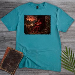Prehistoric Jester Art T Shirt Gift For Nature Lover