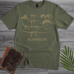 Paleontology A Gallery In Bone T Shirt Gift For Dinosaur Lover