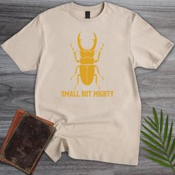 Small But Mighty Beetle T Shirt Gift For Nature Lover