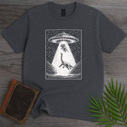 Mesozoic UFO Attack T-Shirt