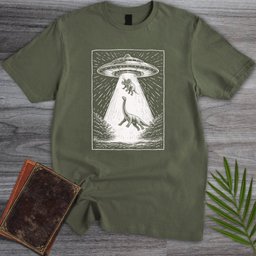 Mesozoic UFO Attack T-Shirt