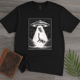 Mesozoic UFO Attack T-Shirt