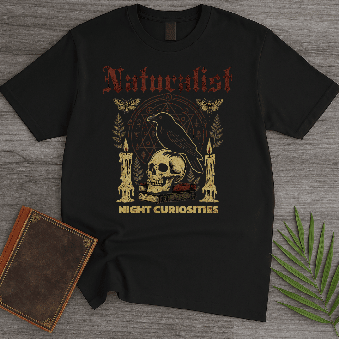Naturalist Night Curiosities T Shirt Gift For Nature Lover