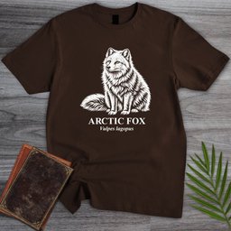 Rabbit Footed Arctic Fox T Shirt Gift For Nature Lover